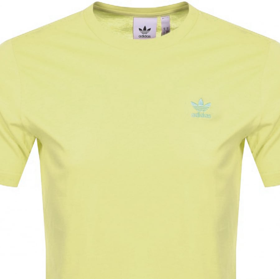 Alternative Image for Productadidas Originals Essential T Shirt Yellow2